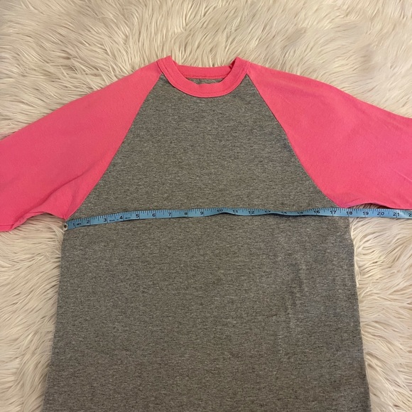Gray & pink | Baseball shirt - Picture 4 of 11